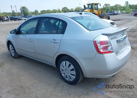 2012 Nissan Sentra 2.0 S z USA, uszkodzony, nr VIN 3N1AB6AP3CL718200